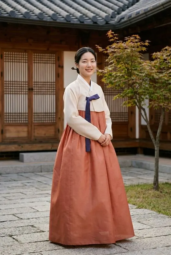 Hanbok look